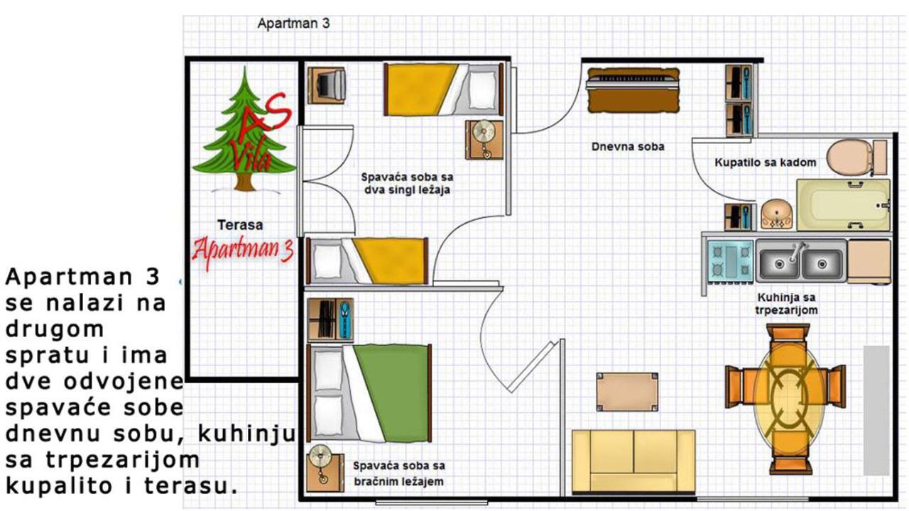 Vila As Apartamento Zlatibor Exterior foto